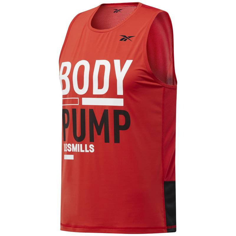 Pánské tílko Les Mills Bodypump AC SINGLET - FM7169