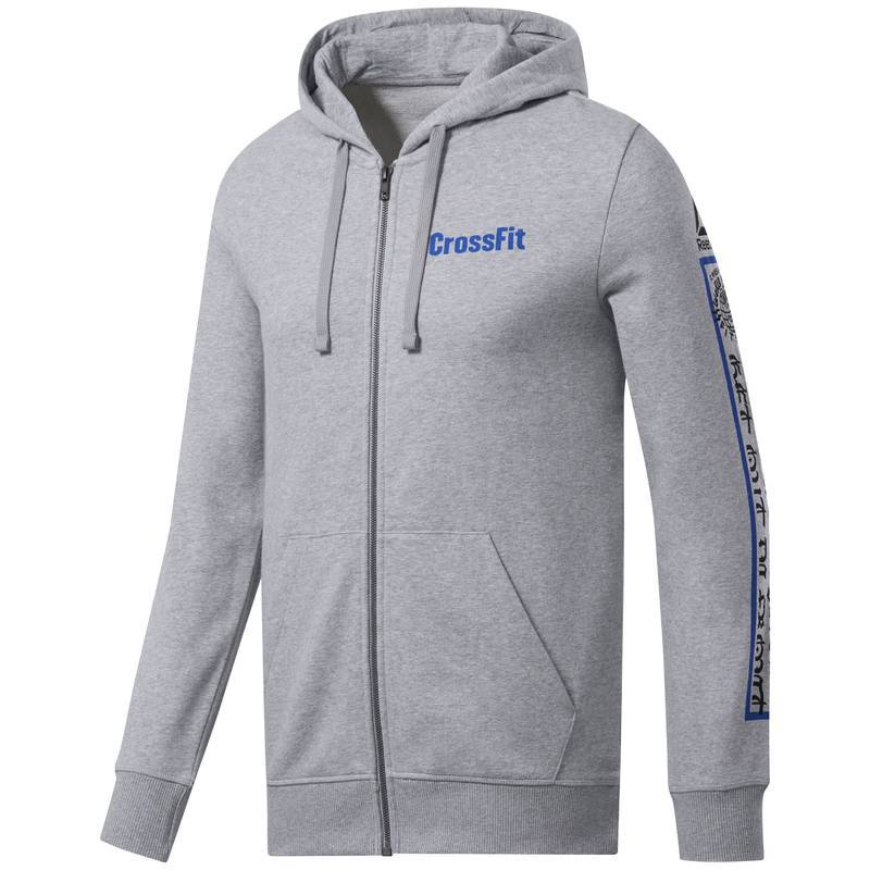 Man hoodie Reebok CrossFit FZ Graphic Hoodie - FJ5299