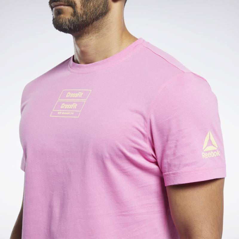 Pánské tričko Reebok CrossFit Mess You Up Graphic T - FK4315