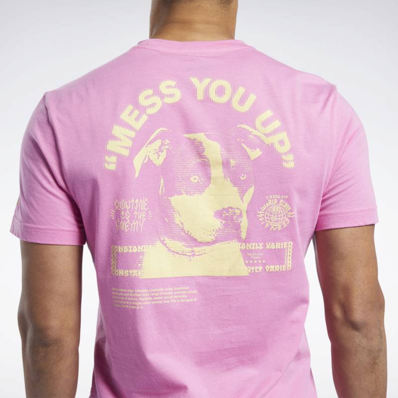 Pánské tričko Reebok CrossFit Mess You Up Graphic T - FK4315