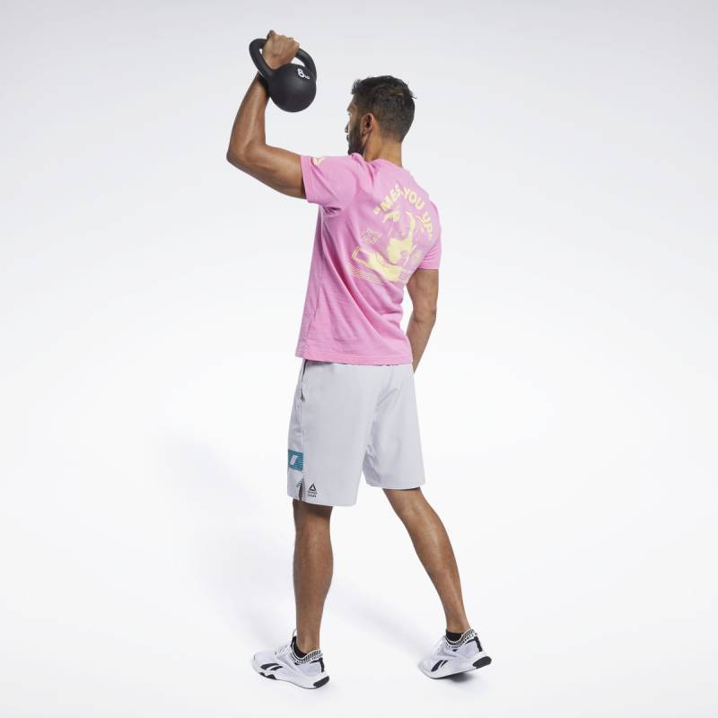 Pánské tričko Reebok CrossFit Mess You Up Graphic T - FK4315