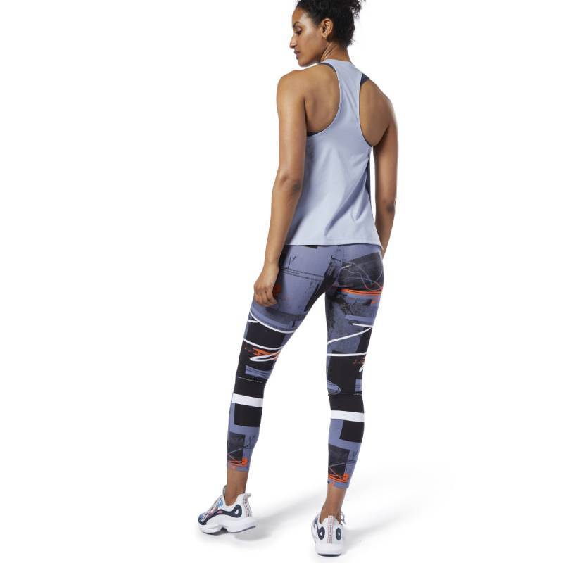 Dámské legíny WOR MYT AOP LEGGING - EC2413