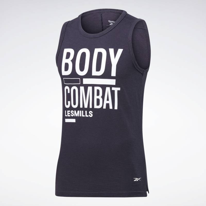 Man Top Les Mills Bodycombat SLUB TANK - FM7153