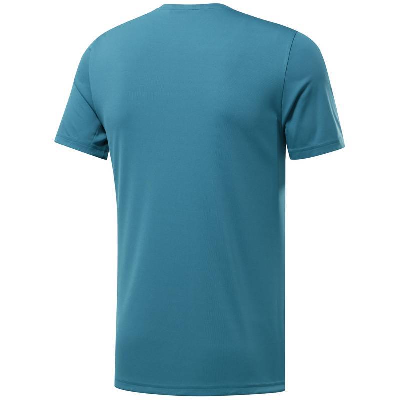 Man T-Shirt Workout POLY GRAPHIC SS TEE - FJ4051