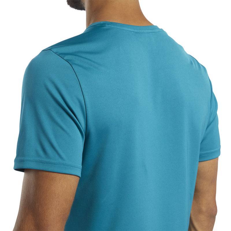 Man T-Shirt Workout POLY GRAPHIC SS TEE - FJ4051