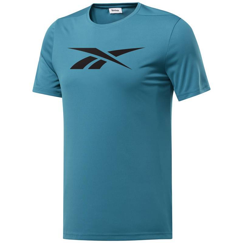 Man T-Shirt Workout POLY GRAPHIC SS TEE - FJ4051
