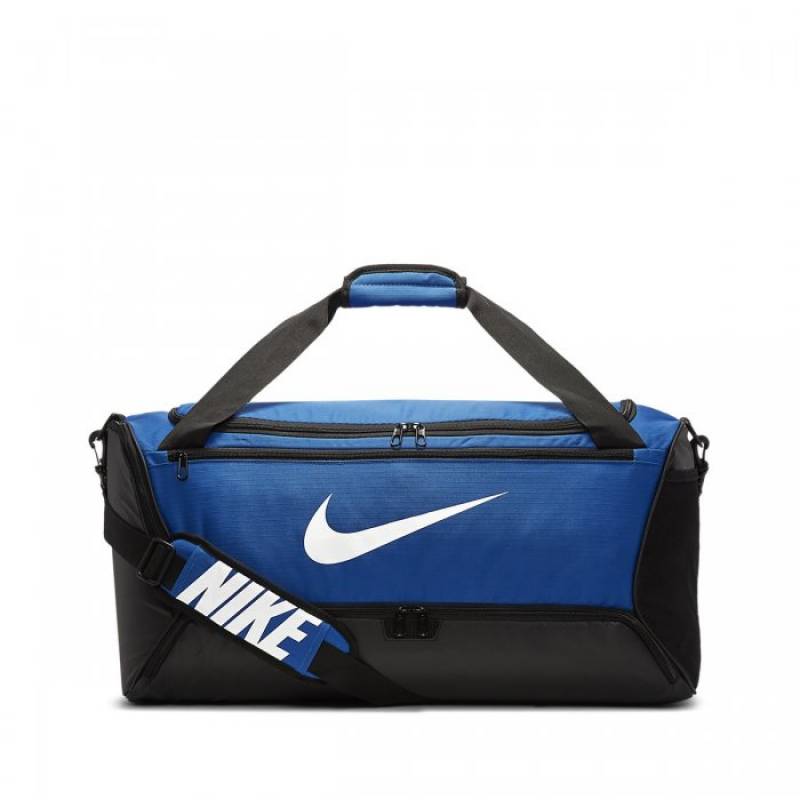 Tréninková taška Nike Brasilia 60l - medium modré