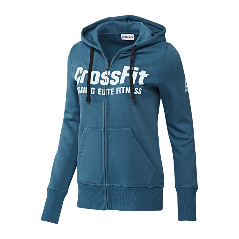 Dámská CrossFit mikina FULL ZIP HOODY BJ9241