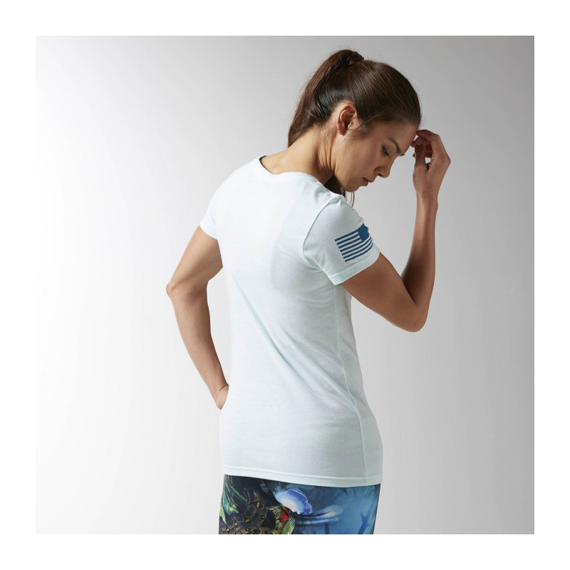 Dámské tričko CrossFit GRAPHIC SS TEE F.E.F BJ92