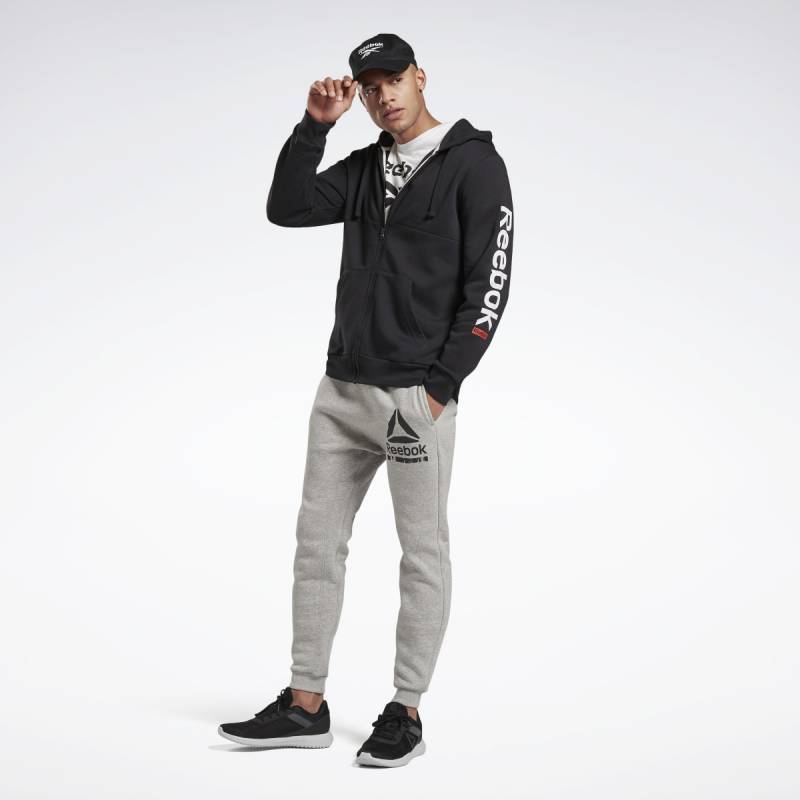 Pánská mikina TE LL FZ HOODIE - FS1639