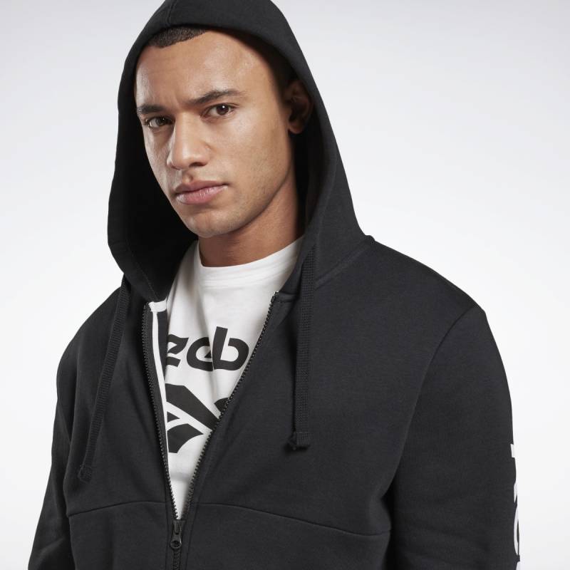 Pánská mikina TE LL FZ HOODIE - FS1639