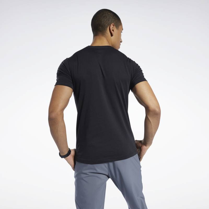 Man T-Shirt GS Reebok Linear Read Tee - FP9164