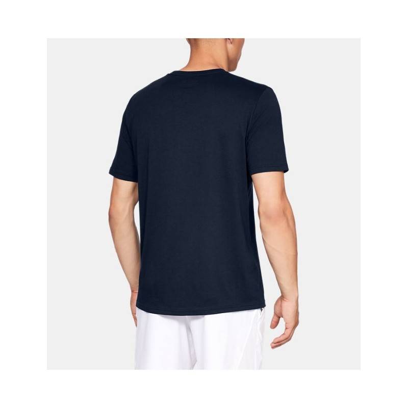 Man UA Big Logo Short Sleeve T-Shirt - dark blue