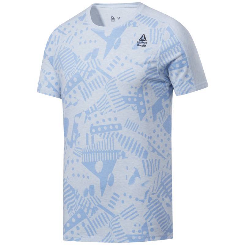 Pánské tričko Reebok CrossFit Move Tee - Print - FK4310