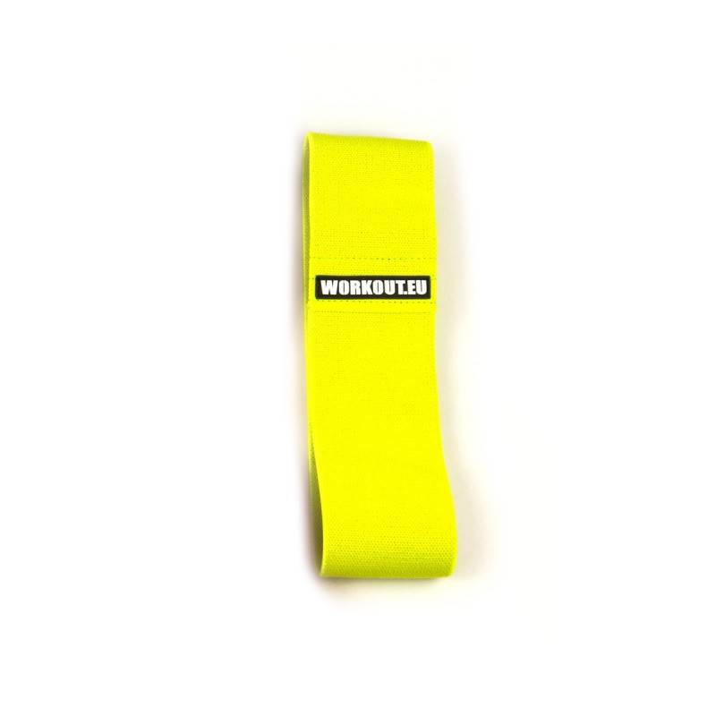 Textile resistance band - yellow