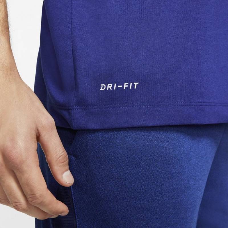 Pánské tričko Athlete Dri-FIT Swoosh - modré