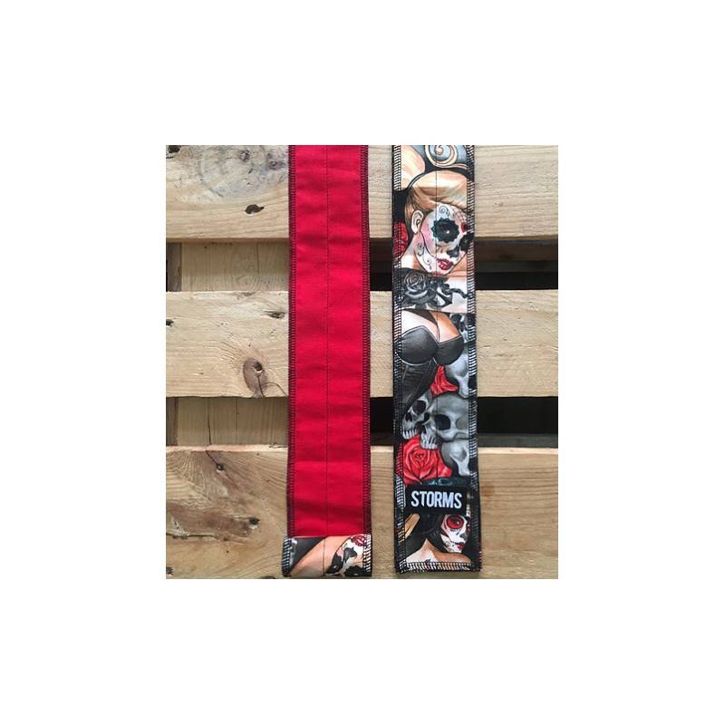 Zpevňovač zápěstí STORMS Wrist Wraps - Tattoo Unique