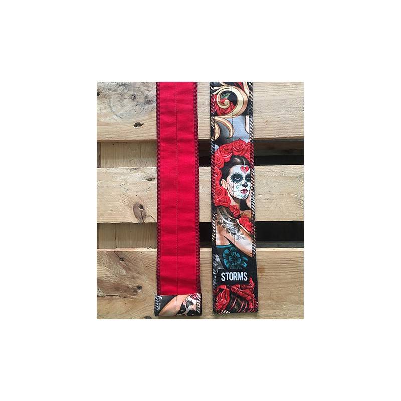 Zpevňovač zápěstí STORMS Wrist Wraps - Tattoo Unique