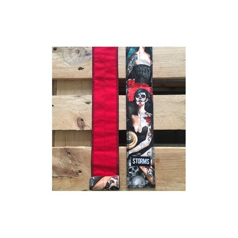 Zpevňovač zápěstí STORMS Wrist Wraps - Tattoo Unique