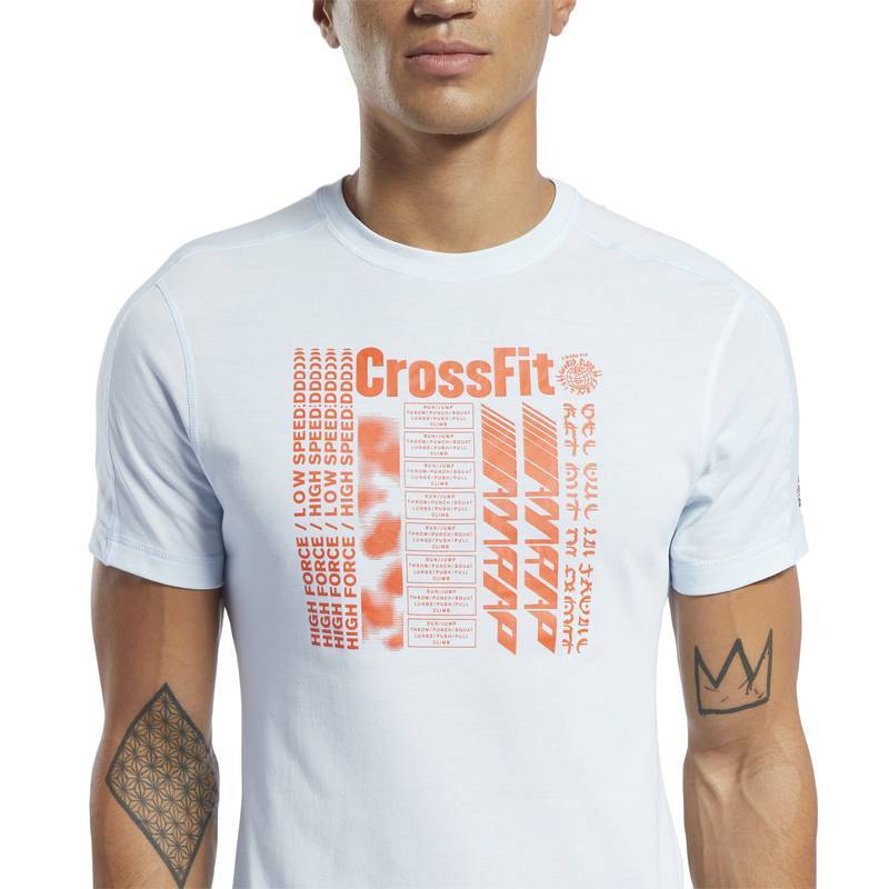Pánské tričko Reebok CrossFit AC + Cotton Tee - FJ5261