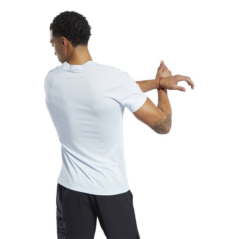 Man T-Shirt Reebok CrossFit AC + Cotton Tee - FJ5261