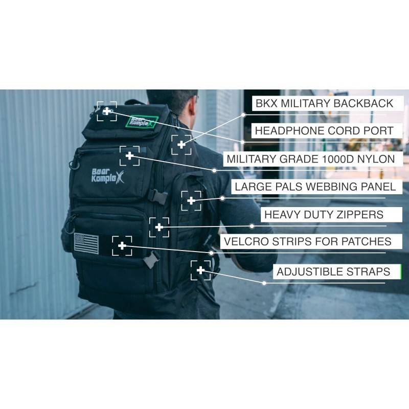 Batoh Bear KompleX Military standard - green