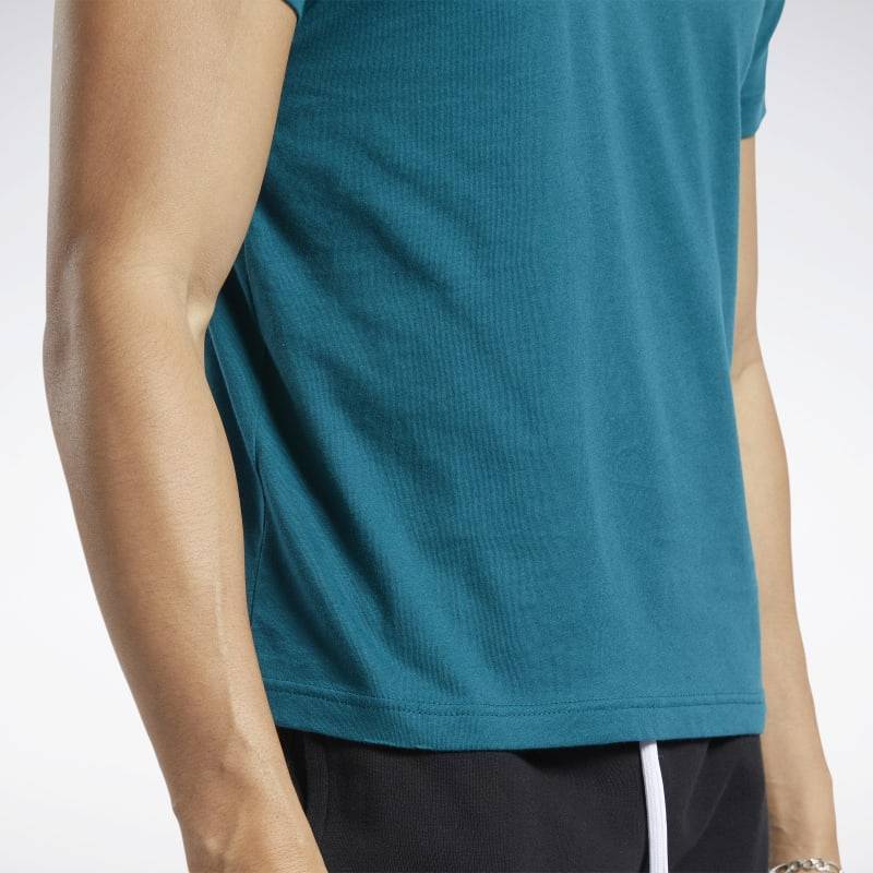 Man T-Shirt GS Reebok Linear Read Tee - FP9155