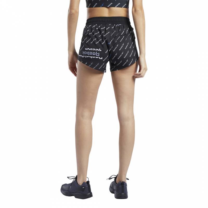 Woman Shorts Workout Printed Woven Short - FJ2778