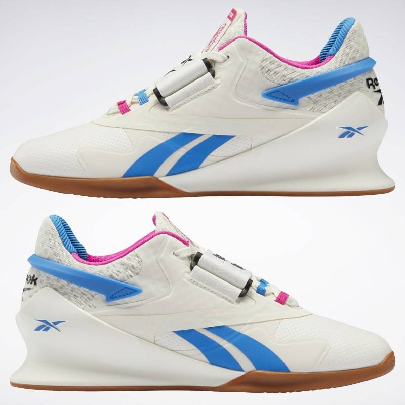 Damenschuhe Legacy Lifter II - weiss/blau/rosa