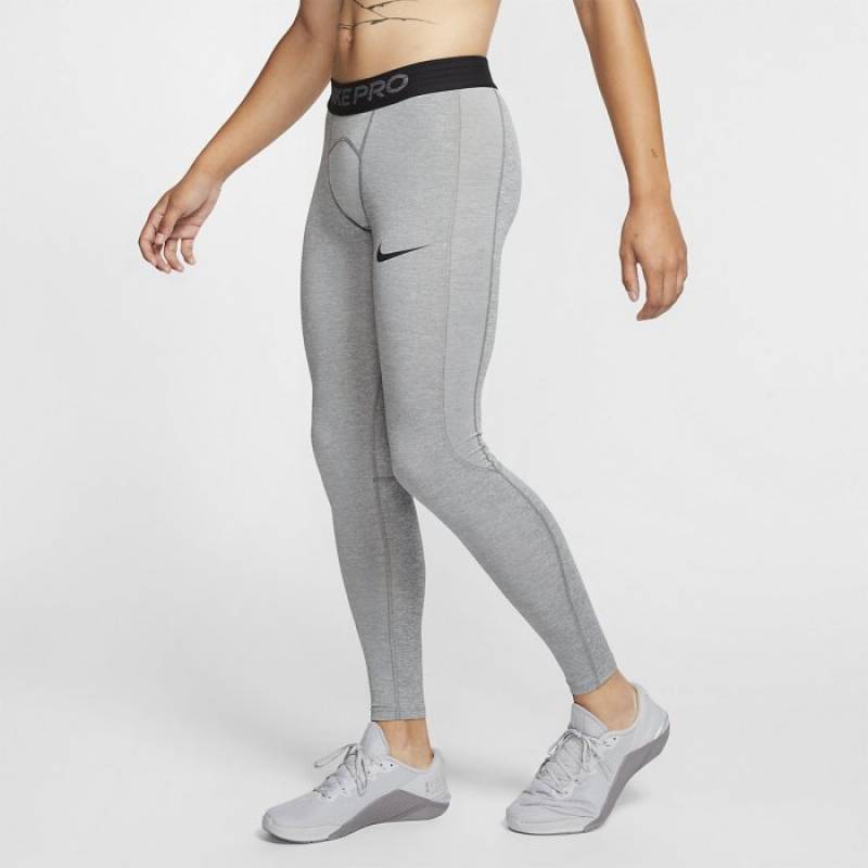 Herrenleggings Nike Pro - grau