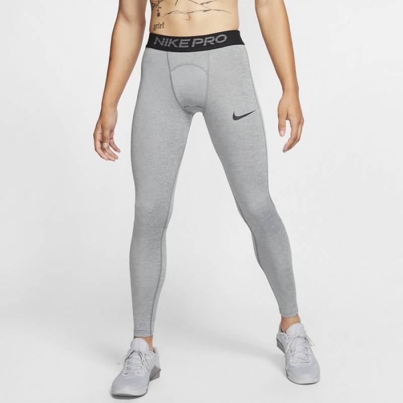 Pánské legíny Nike Pro - šedivé