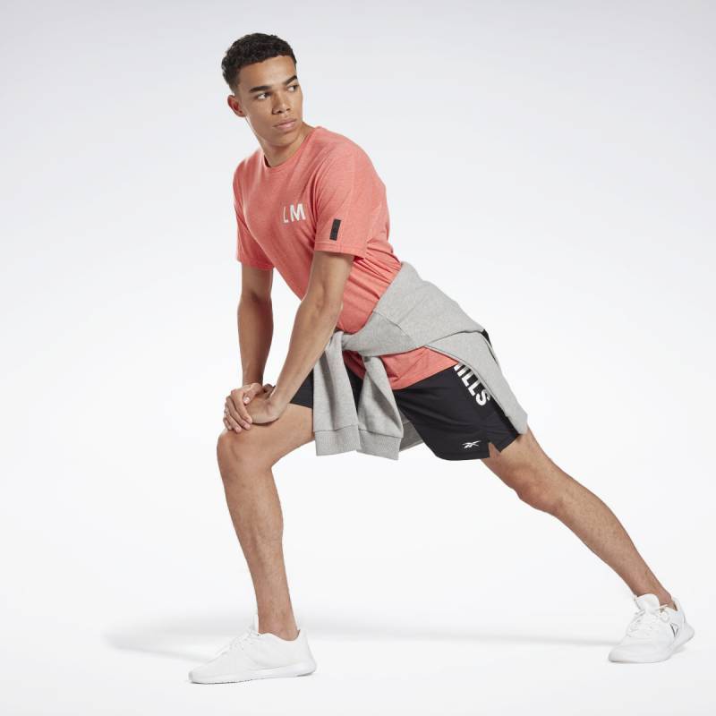 Pánské tričko Les Mills AC Cotton Graphic - FM7141