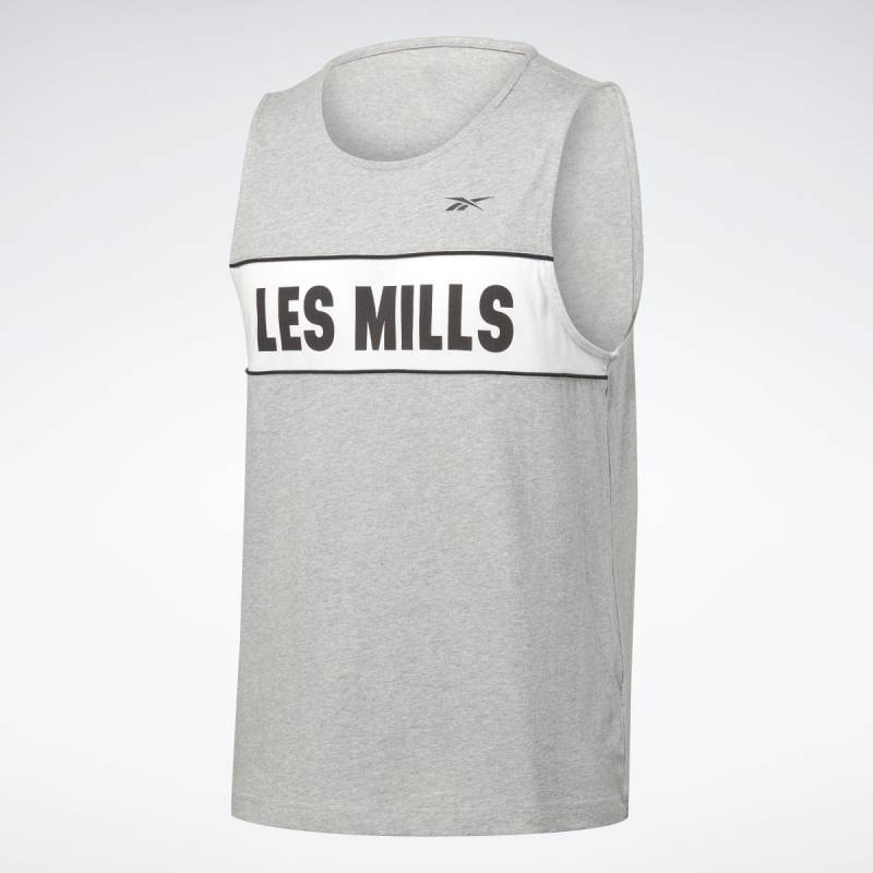 Pánské tílko Les Mills LINEAR TANK - FM7152