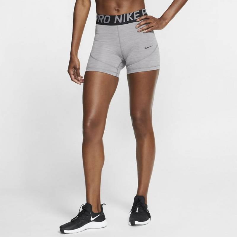 Dámské 13cm šortky Nike Pro šedé