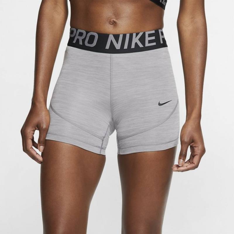 Dámské 13cm šortky Nike Pro šedé