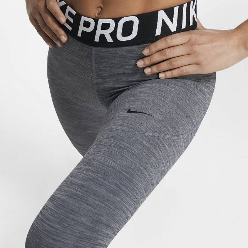 Damen Leggings Nike Pro - grau