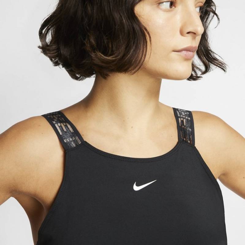 Damentop Nike Pro - schwarz