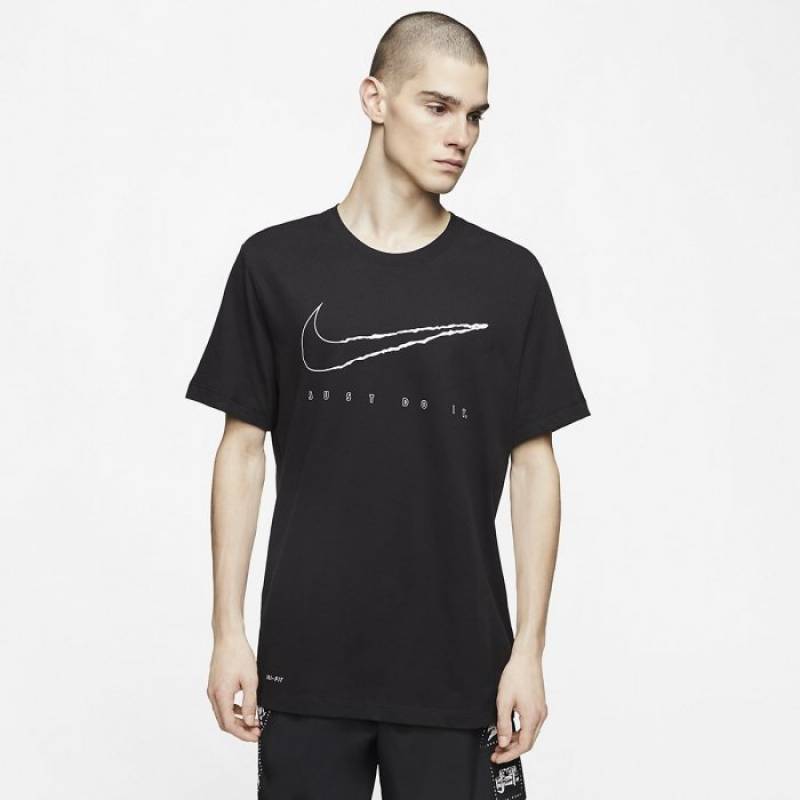 Herren T-Shirt Nike Dry-FIT - Vilains Edition - schwarz