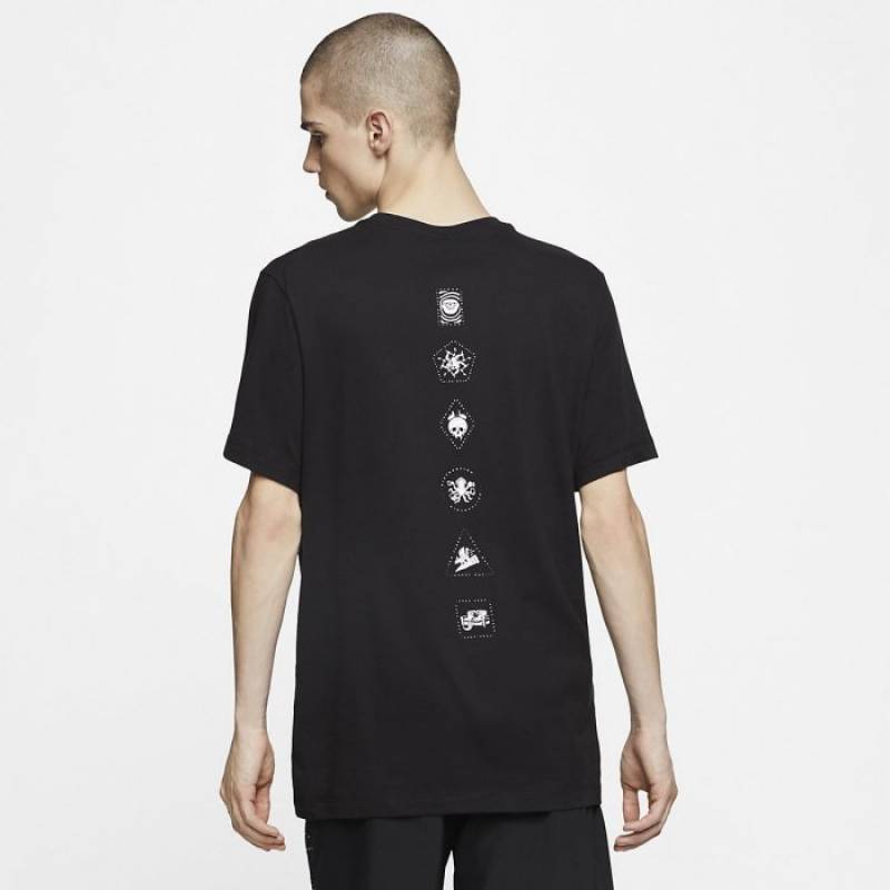 Pánské tričko Nike Dri-FIT - Villains Edition - černé