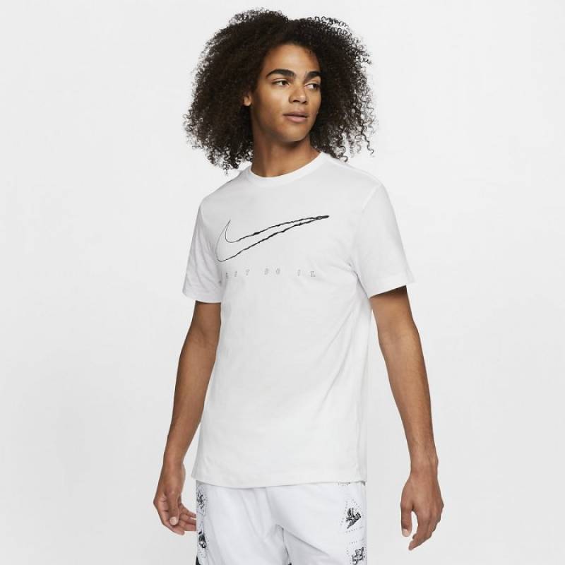 Herren T-Shirt Nike Dri-FIT - Villains Edition - weiss