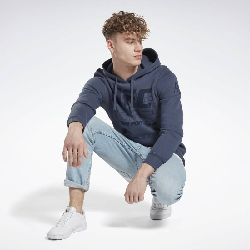 Pánská mikina UFC FG PULLOVER HOODIE - FT8106