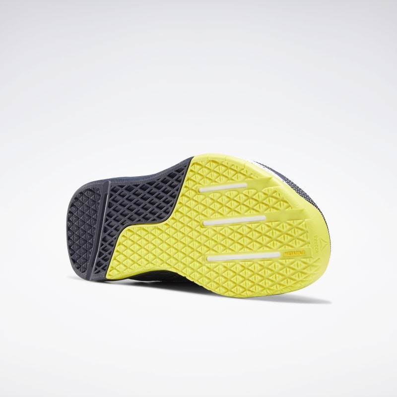 Pánské boty Reebok CrossFit Nano X - Modrá/Bílá/Žlutá - FW8473