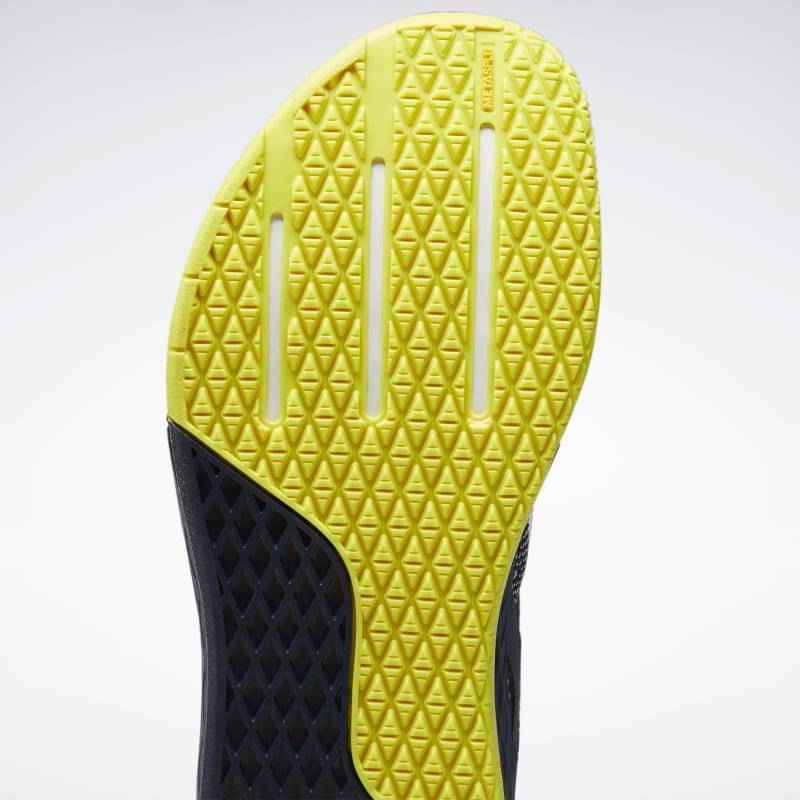 Pánské boty Reebok CrossFit Nano X - Modrá/Bílá/Žlutá - FW8473