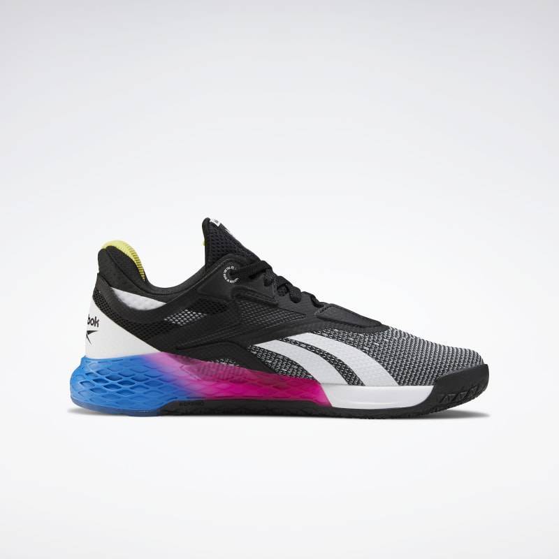 Dámské boty Reebok Nano X - černá modrá růžová FW8208