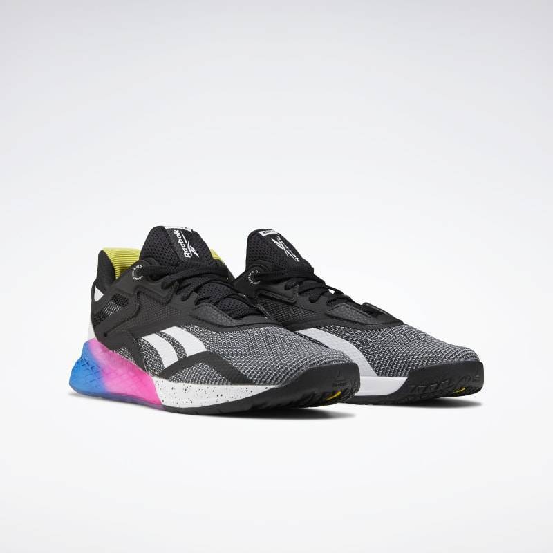 Dámské boty Reebok Nano X - černá modrá růžová FW8208