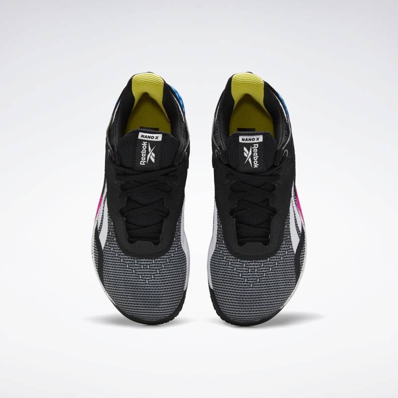 Dámské boty Reebok Nano X - černá modrá růžová FW8208