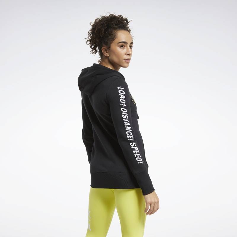 Dámská mikina Reebok CrossFit FEF Graphic Full Zip - FU2552