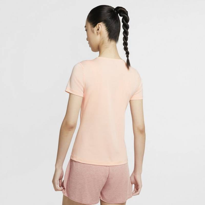 Damen T-Shirt Nike Pro 365 SS ESSENTIAL - rosa
