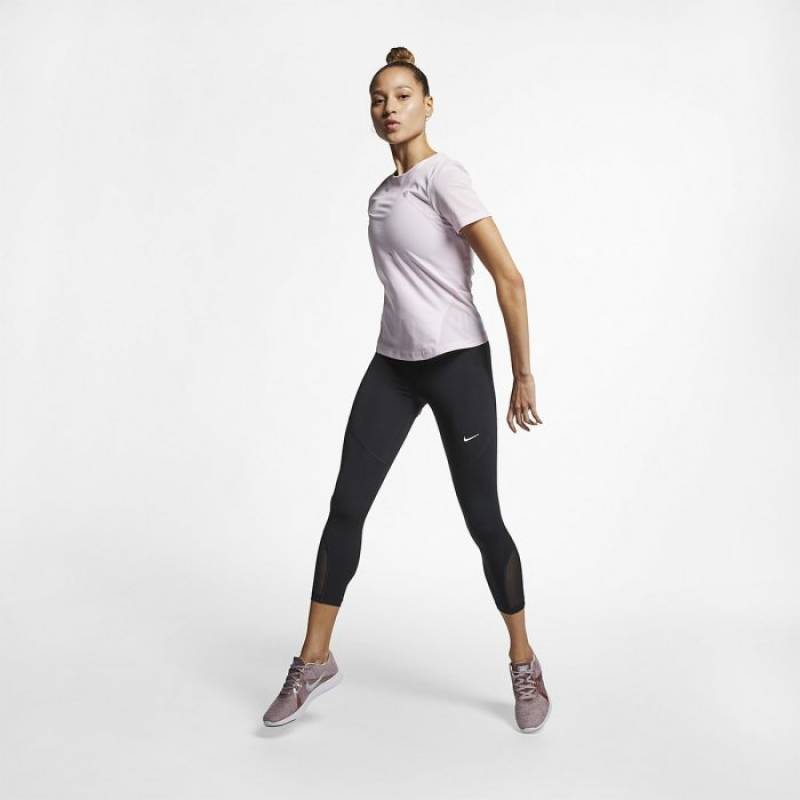 Dámské 3/4 legíny nike Pro black/white