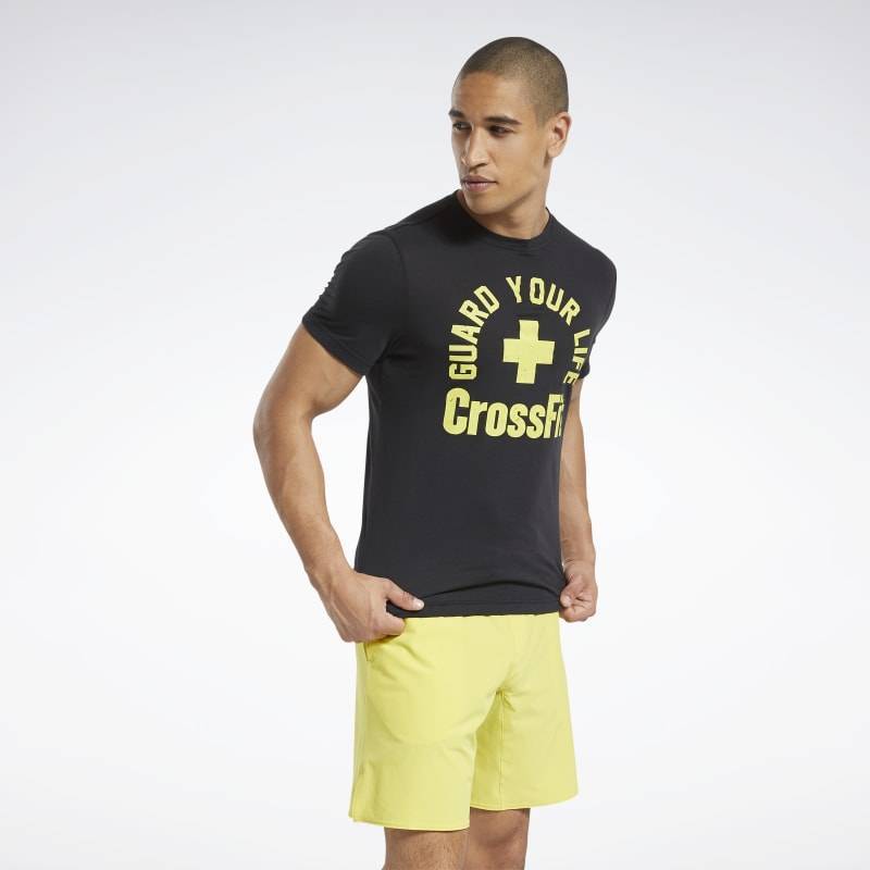 Man T-Shirt Reebok CrossFit Guard Your Life Tee - FU1872
